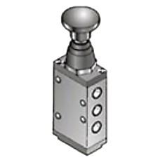 Push/Pull Double Acting Valve - 4599-20004V HOIST